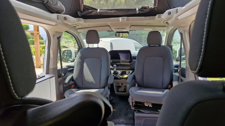 Van City Camp by Campérêve sièges avants pivotants