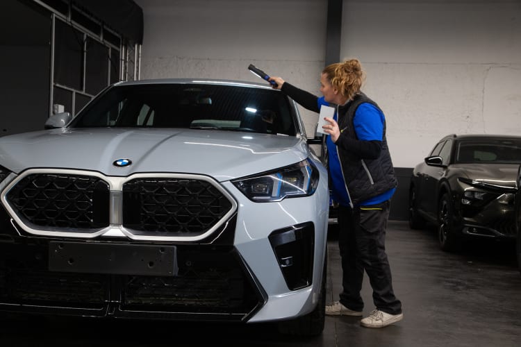 inspection intérieure voiture