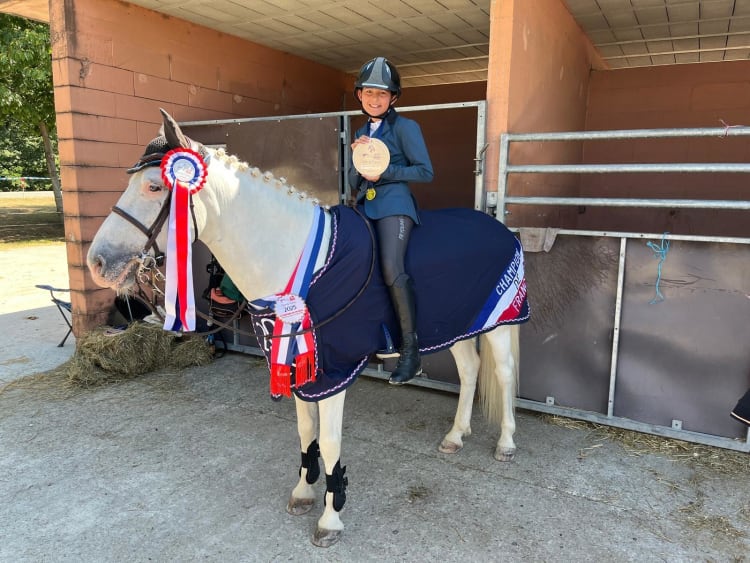 Julia championne de France en P2 Hunter