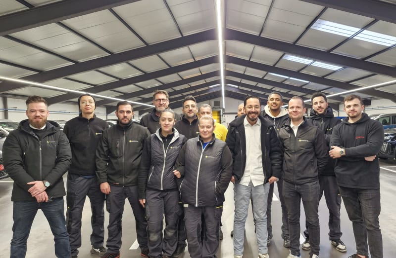 Equipe centre de reconditionnement Starterre