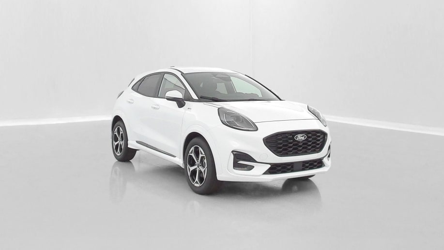 Ford PUMA PUMA 1.0 EcoBoost 125ch mHEV Powershift ST-Line Frozen White