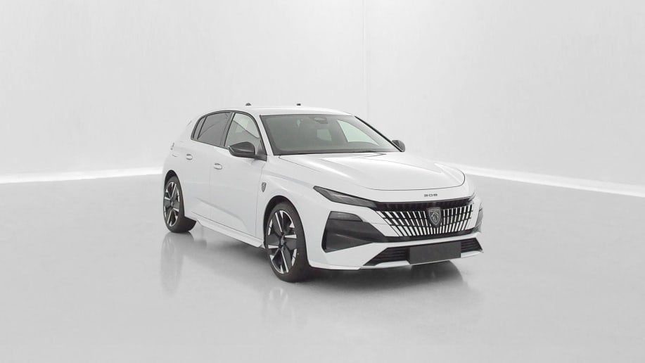 Peugeot 308 Hybrid 145 e-DCS6 GT Blanc Okenite