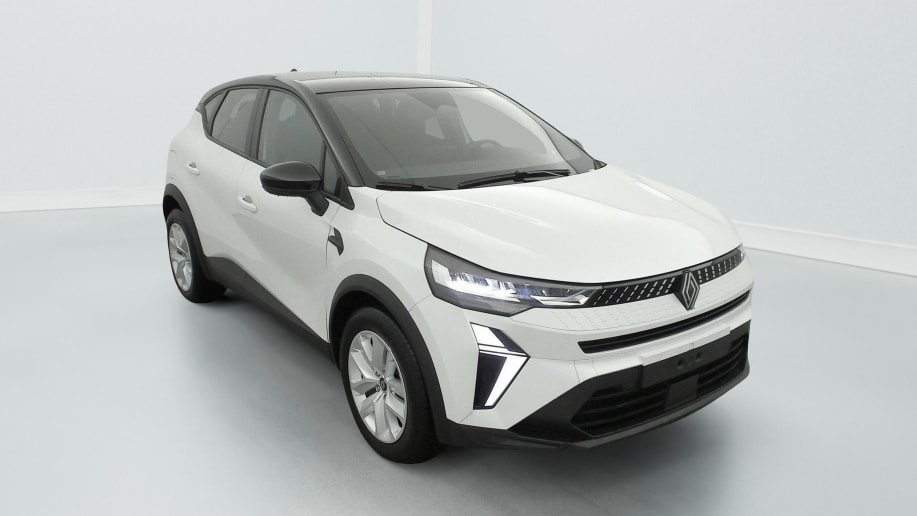 Renault CAPTUR TCe 90 ch Evolution Blanc Nacré / Toit Noir Étoilé