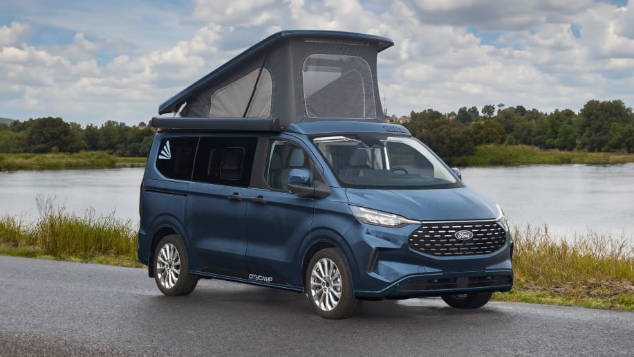 City by Campérêve City camp FORD TRANSIT CUSTOM 2.0L - ECOBLUE - 136 CV - BVA Bleu Azur