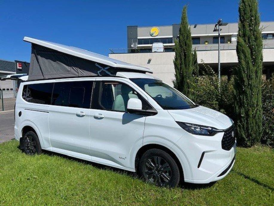 Westfalia KELSEY NOUVEAU FORD TRANSIT CUSTOM 136 CV Blanc Arctique