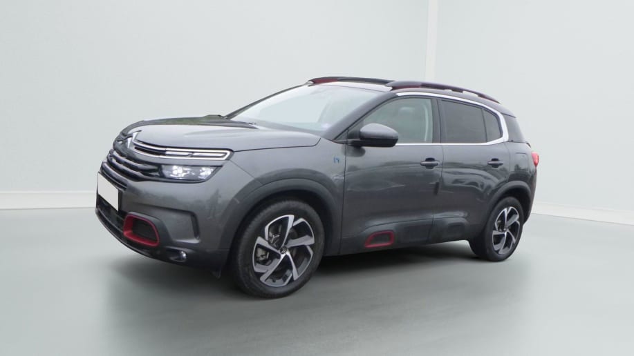 Citroën C5 Aircross C5 Aircross Hybride Rechargeable 225 S&S e-EAT8 Shine Gris Platinium