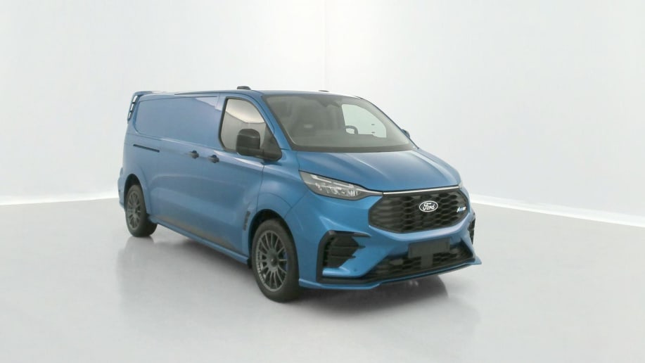 Ford Transit Custom Transit custom 320 L2H1 2.0 EcoBlue 170ch MS-RT BVA8 Digital Aqua Blue