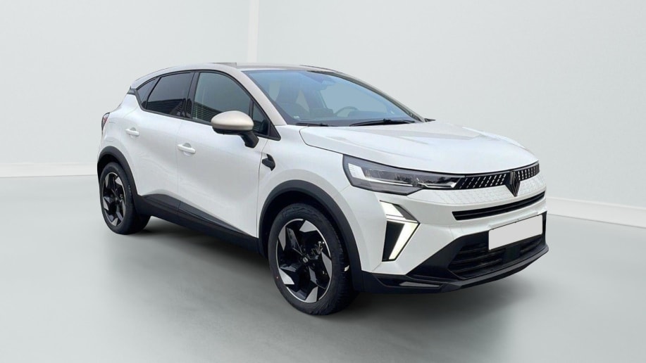 Renault CAPTUR Captur E-Tech full hybrid 145 ch Techno Blanc Nacre Metal / Toit Beige