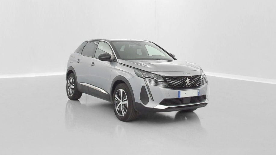 Peugeot 3008 3008 1.2 Hybrid 136ch Allure Pack e-DCS6 gris artense