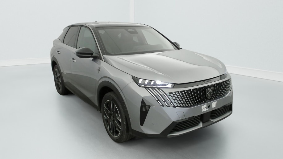 Peugeot 3008 Hybrid 145 e-DCS6 GT gris artense