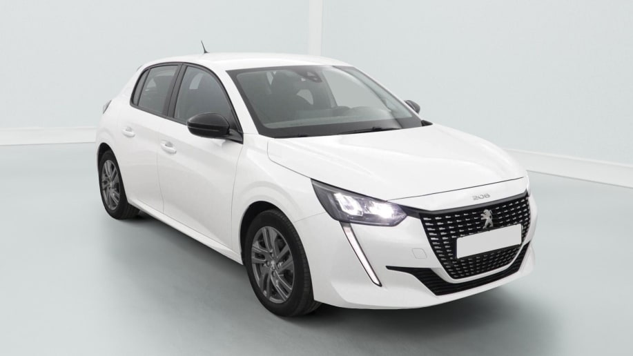 Peugeot 208 PureTech 100 S&S BVM6 Active Blanc Banquise