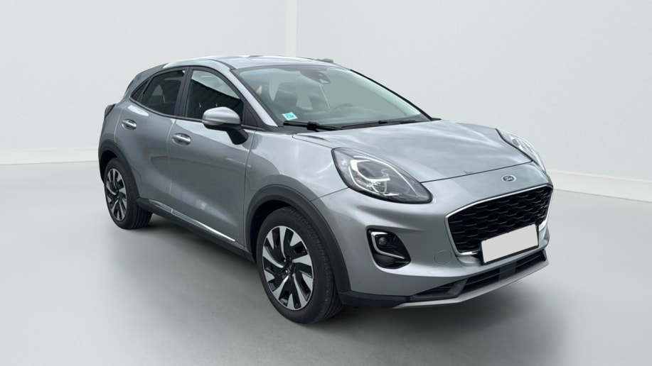 Ford PUMA 1.0 flexifuel 125 mhev titanium Gris Solar Metallise
