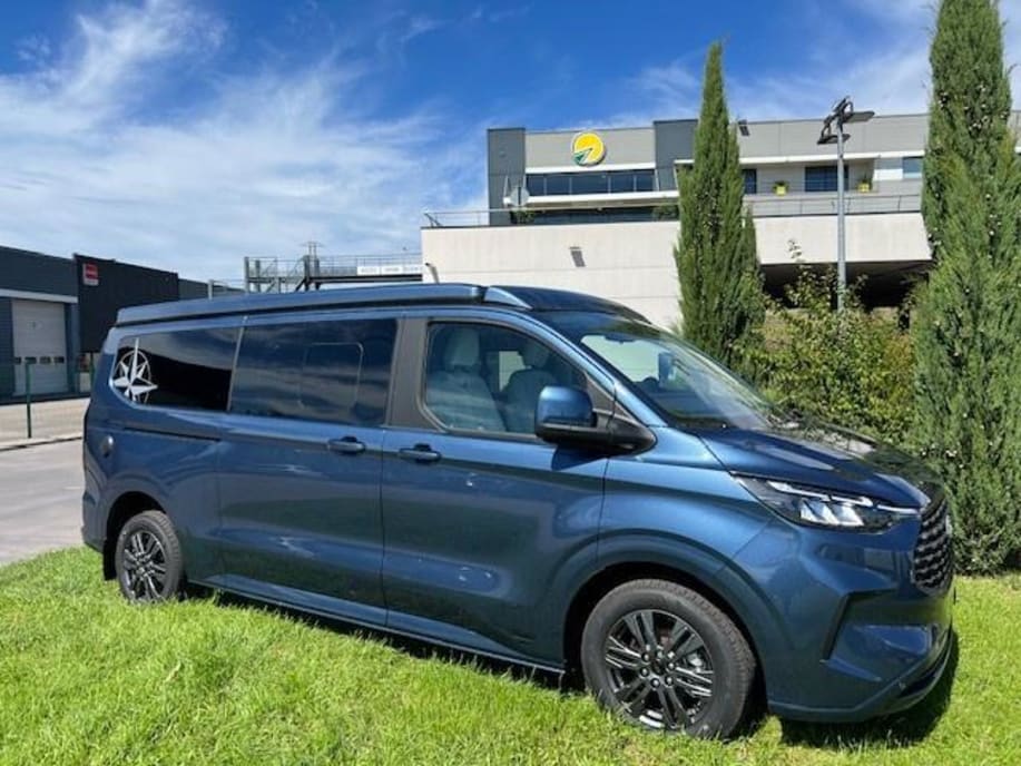Westfalia KIPLING NOUVEAU FORD TRANSIT CUSTOM 136 CV BVA8 Bleu Metallique