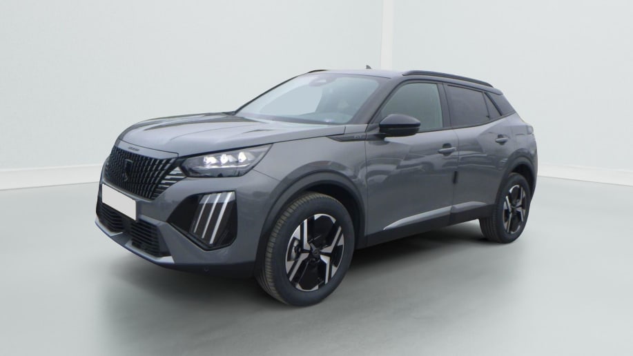 Peugeot 2008 Hybrid 145 ch e-DCS6 GT Gris Selenium