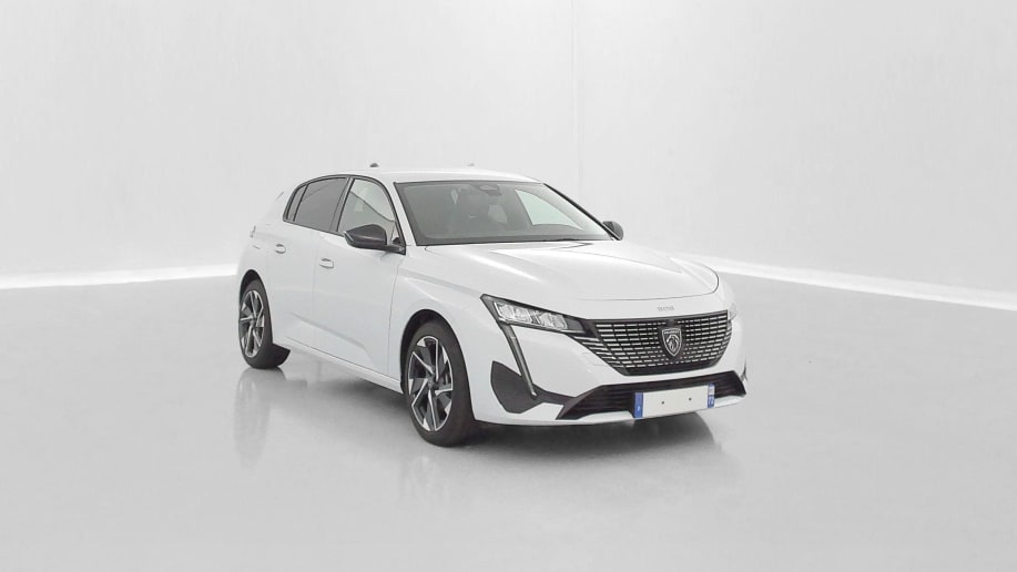 Peugeot 308 308 1.2 Hybrid 136ch Allure e-DCS6 Blanc Okenite