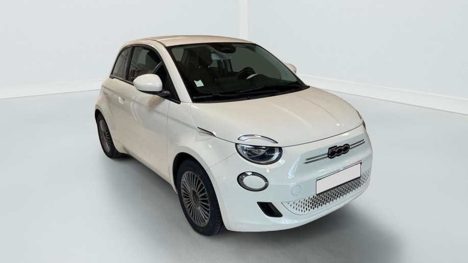 Fiat 500e Berline MY22 Serie 1 STEP 2 500 e 118 ch Icône Blanc