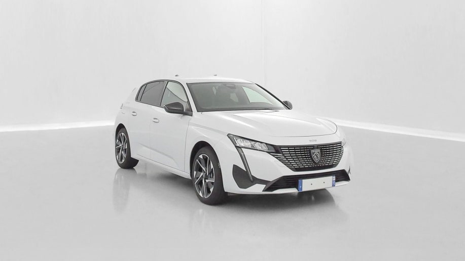 Peugeot 308 308 1.2 Hybrid 136ch Allure e-DCS6 Blanc Okenite