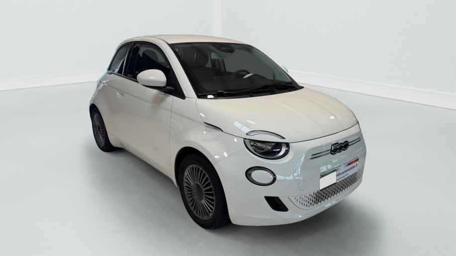 Fiat 500e Berline MY22 Serie 1 STEP 2 500 e 118 ch Icône Blanc