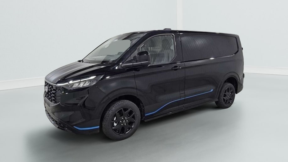 Ford Transit Custom Fourgon TRANSIT CUSTOM FGN 320 L1H1 2.0 ECOBLUE 170 CH BVA8 SPORT Noir Agate