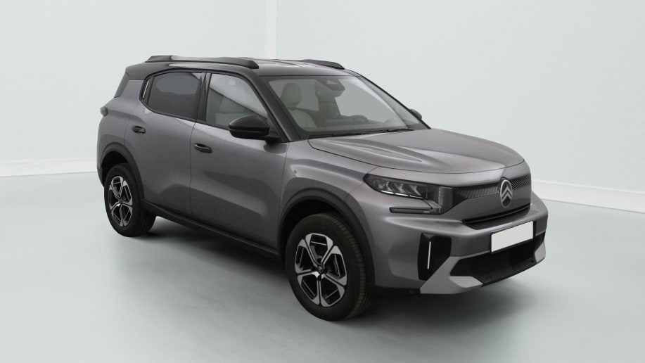 Citroën C3 Aircross NEW Hybride 145 e-DCS6 Max 7 Places Gris Mercury / Toit Noir