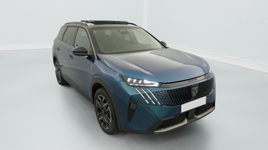 Peugeot 5008 Hybrid 145 e-DCS6 GT Bleu Obsession / Toit Noir