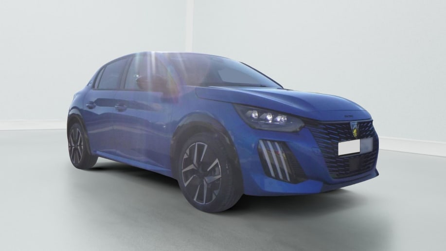 Peugeot 208 Hybrid 145 ch e-DCS6 GT Bleu Vertigo