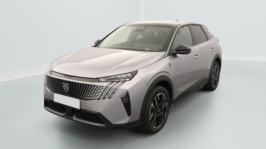 Peugeot 3008 GT 1.2 HYBRID 145 gris artense