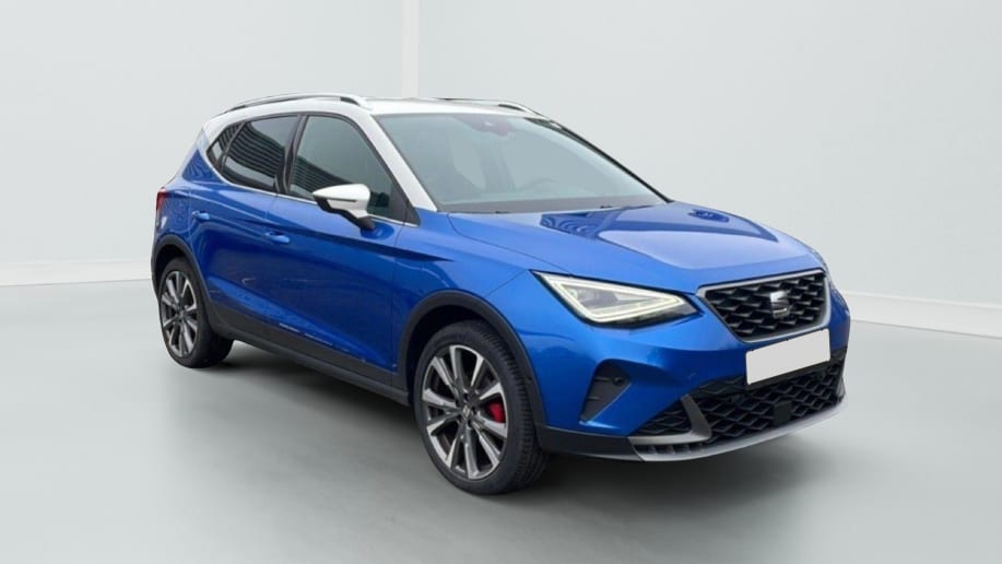 Seat Arona ARONA 1.0 TSI 115CH FR SPECIAL EDITION Bleu Saphir Metal / Toit Blanc
