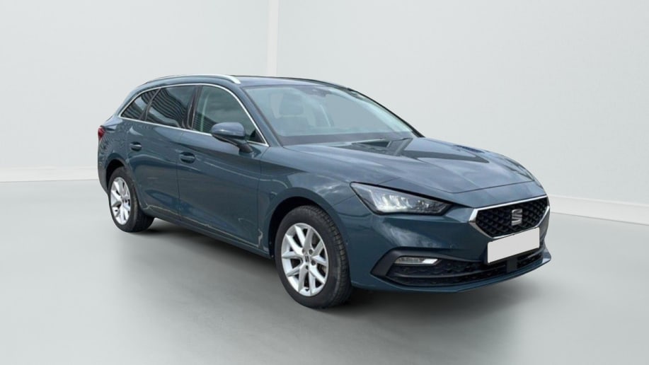 Seat LEON ST 2.0 TDI 115 BVM6 Business Bleu Fjord