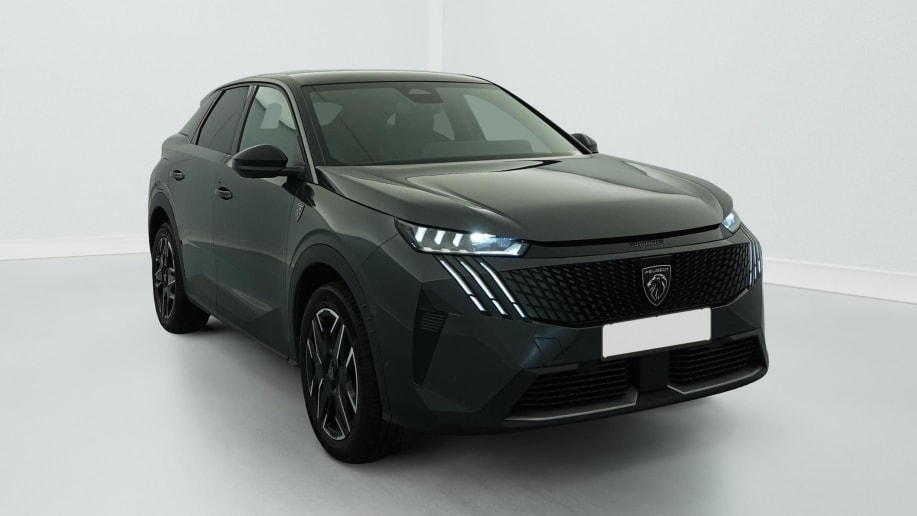 Peugeot 3008 Hybrid 145 e-DCS6 GT Gris Titane / Toit Noir