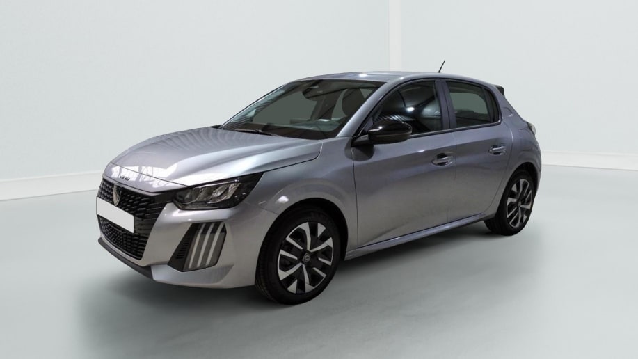 Peugeot 208 Hybrid 110 ch e-DCS6 Style gris artense