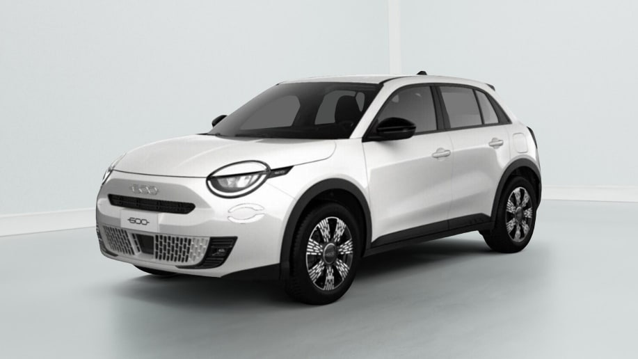 Fiat 600 HYBRID 145 ICONE Blanc