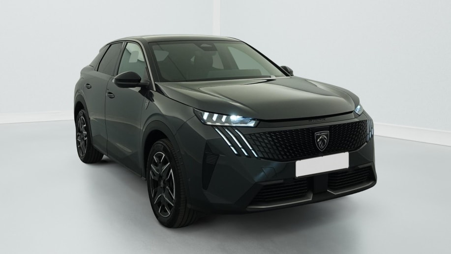 Peugeot 3008 Hybrid 145 e-DCS6 GT Gris Titane / Toit Noir