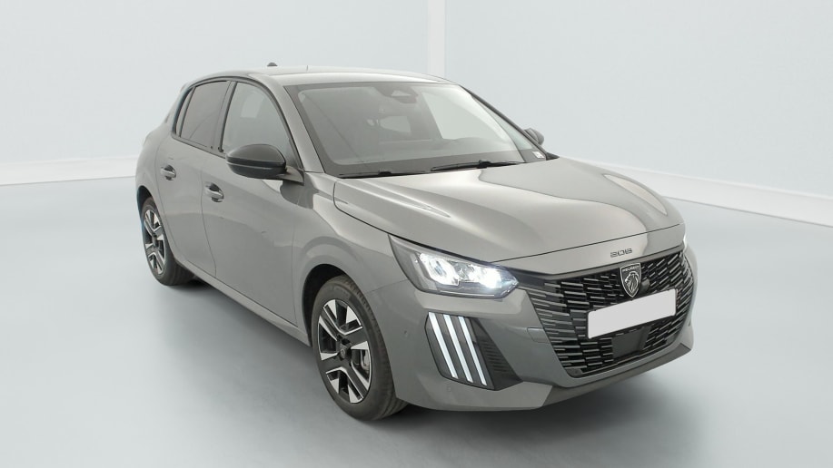 Peugeot 208 Hybrid 110 ch e-DCS6 Allure Gris Sélénium