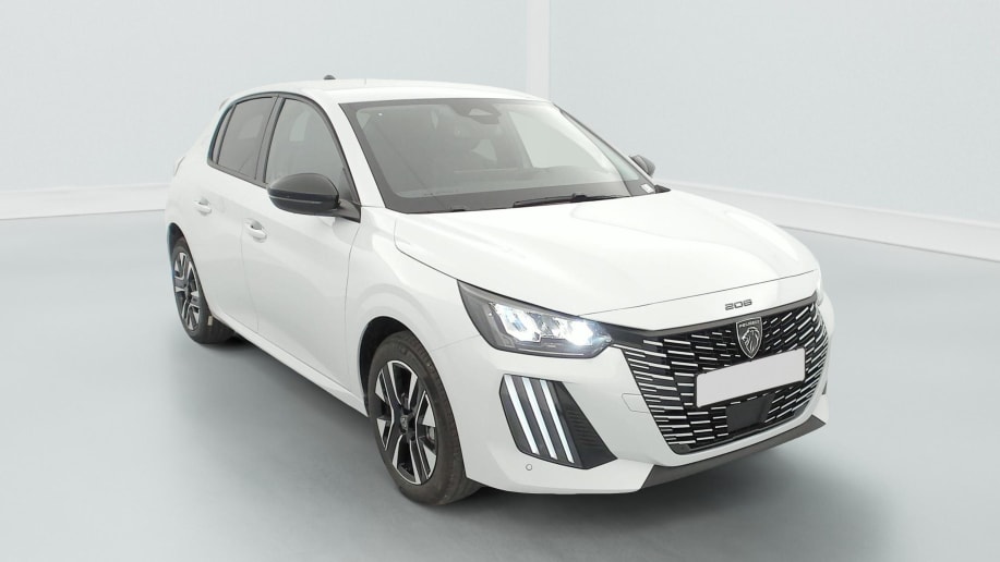 Peugeot 208 Hybrid 110 ch e-DCS6 Allure Blanc Okénite