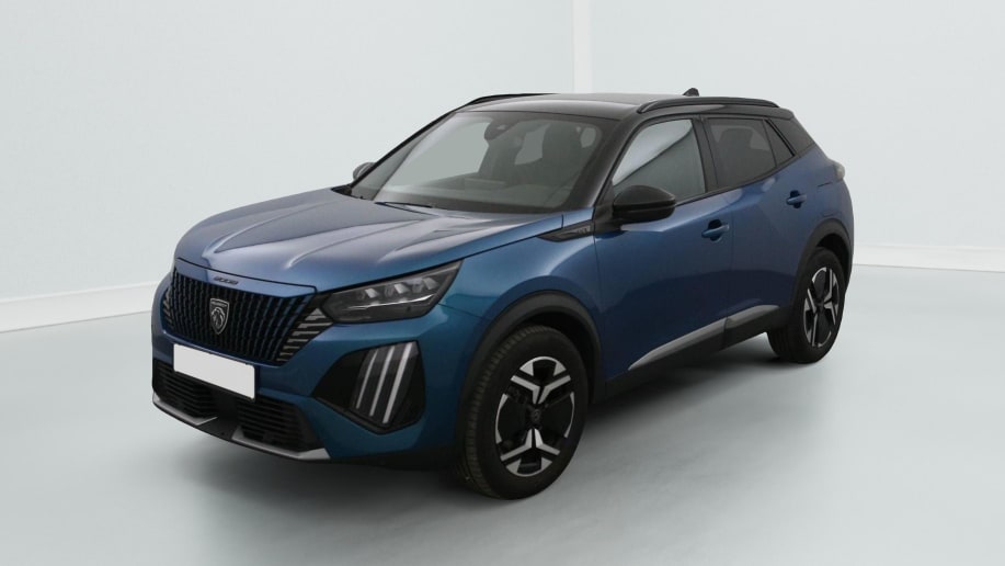 Peugeot 2008 NOUVEAU Hybrid 145 e-DCS6 GT Bleu Obsession Toit Noir