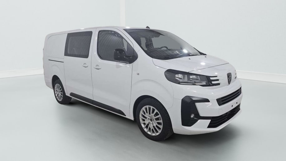Peugeot Expert Cabine Approfondie EXPERT CA FIXE XL BLUEHDI 180 S&S EAT8 Blanc Icy