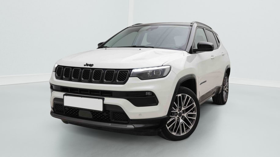 Jeep Compass E-HYBRID 130 T4 AUT SUMMIT Blanc