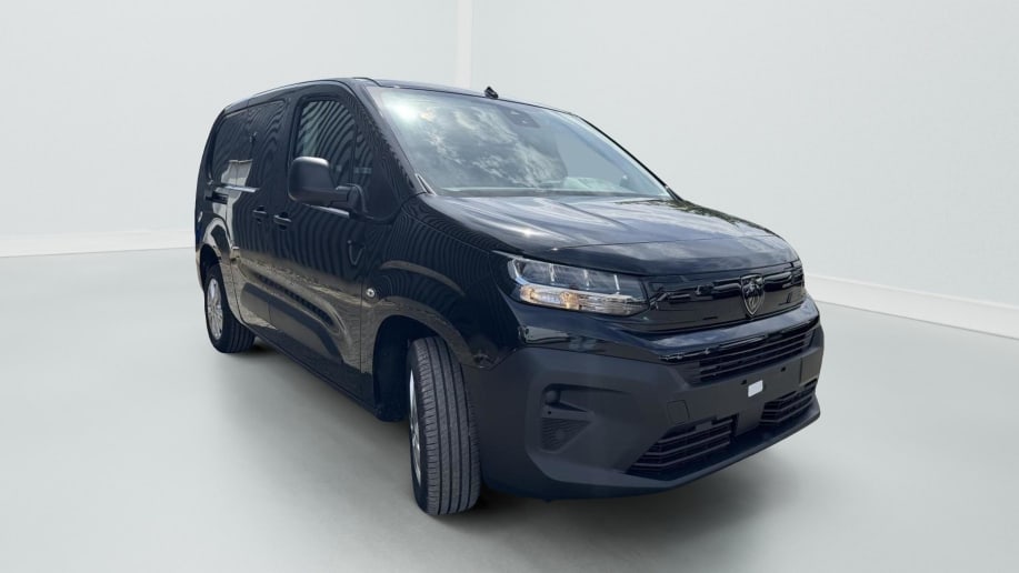 Peugeot Partner XL 950KG 1.5 BlueHDi S&S - 130 - BV EAT8  III FOURGON Fourgon XL PHASE 2 Noir Métallisé