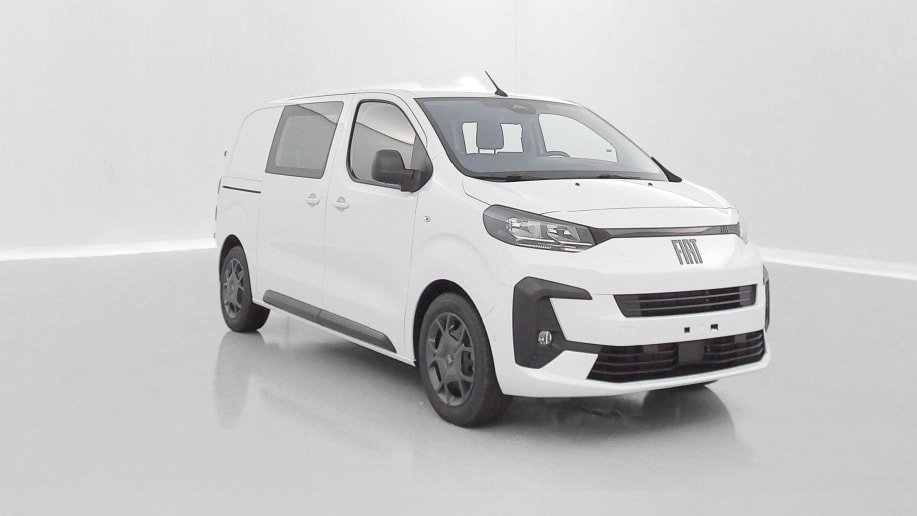 Fiat Scudo ca SCUDO CA M 2.0 BlueHDi 180ch Pack Premium Connect EAT8 Blanc Icy