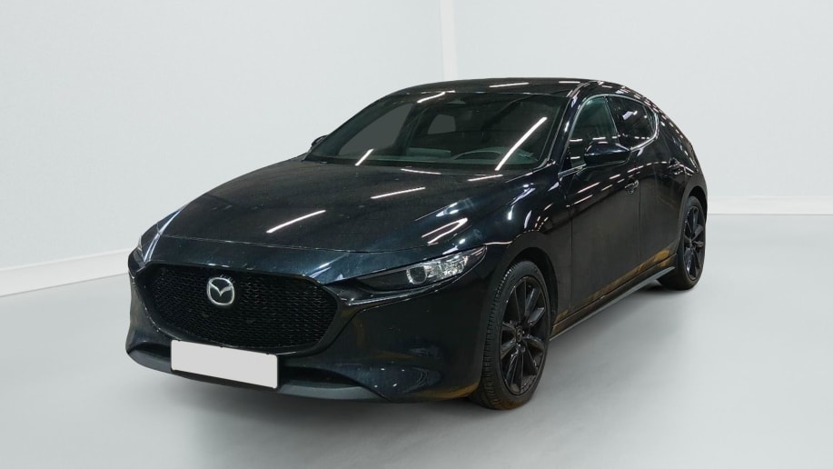 Mazda MAZDA3 5 PORTES 2025 Mazda3 5 portes 2.5L e-SKYACTIV-G M Hybrid 140 ch BVM6 Homura Jet Black