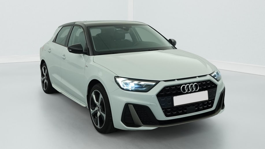 Audi A1 Sportback 30 TFSI 116 ch BVM6 Design Blanc Glacier/ Toit Noir