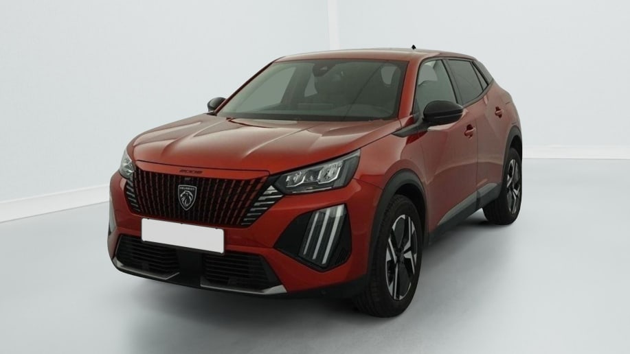 Peugeot 2008 NOUVEAU HYBRID 145 E-DCS6 ALLURE Rouge Elixir