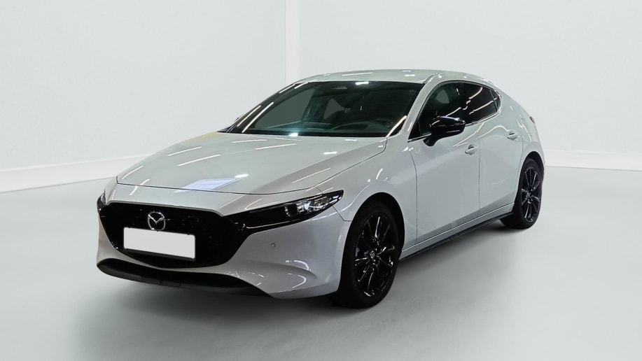 Mazda MAZDA3 5 PORTES 2025 Mazda3 5 portes 2.5L e-SKYACTIV-G M Hybrid 140 ch BVM6 Homura Ceramic White