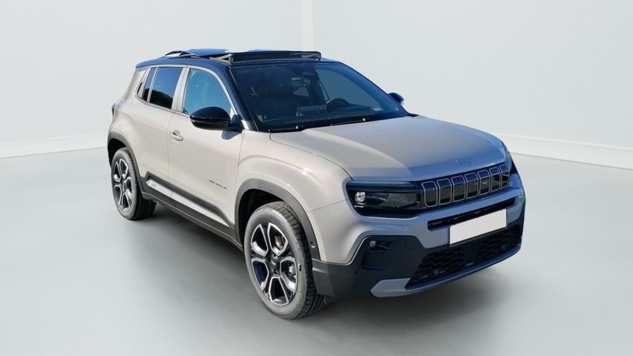 Jeep Avenger 1.2 T3 E-HYBRID 110 BVR SUMMIT Gris Stone + Toit Noir