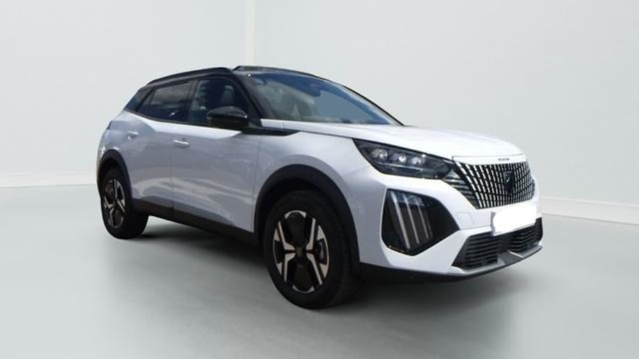Peugeot 2008 Hybrid 145 e-DCS6 GT Blanc Okénite