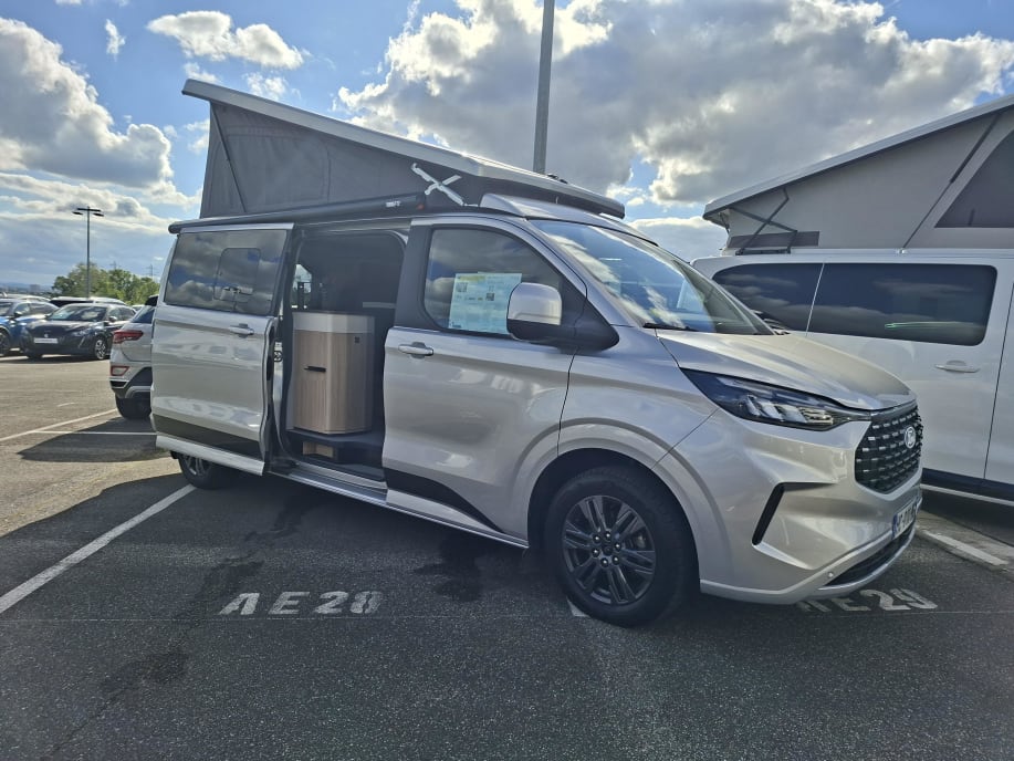 Stylevan Emotion BELIZE New Ford Custom 2.0L 136 CV BVA 8 Rapports Gris Moondust