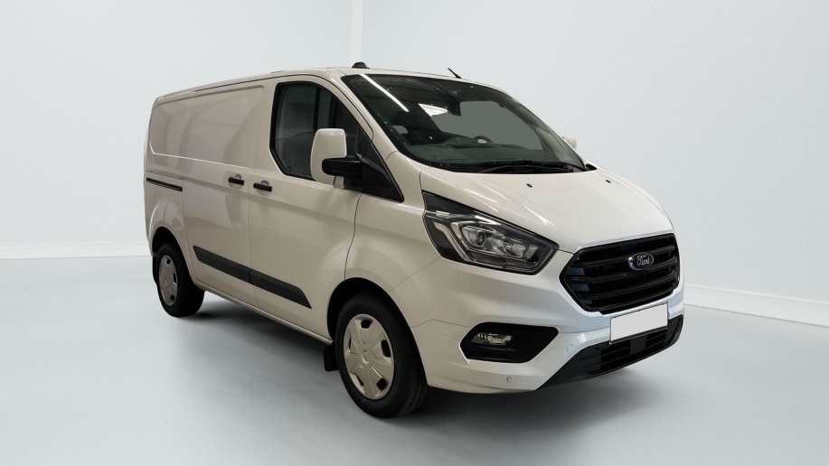 Ford Transit Custom Fourgon 280 L1H1 2.0 ECOBLUE 130 BVA TREND BUSINESS Blanc