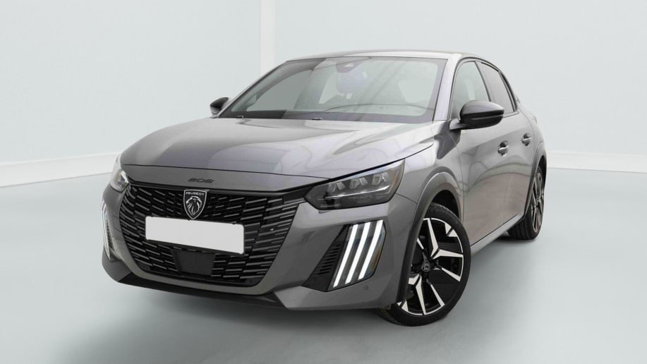 Peugeot 208 Hybrid 136 e-DCS6 GT Gris