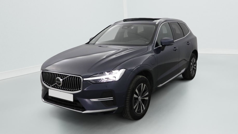 Volvo XC60 T6 Recharge AWD 253 ch + 87 ch Geartronic 8 Inscription Bleu Denim